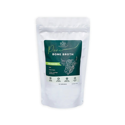 300g White Pouch Beef Bone Broth Collagen4Africa