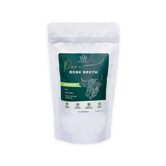 300g White Pouch Beef Bone Broth Collagen4Africa
