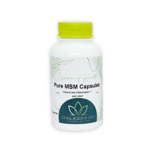 MSM Capsules - 30 capsules at 500mg each Collagen4Africa