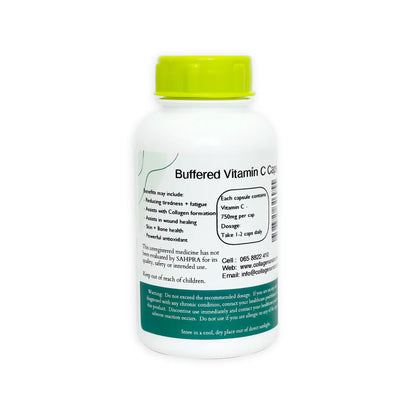 Vitamin C capsules 30 Capsules at 750mg each X 3 Collagen4Africa