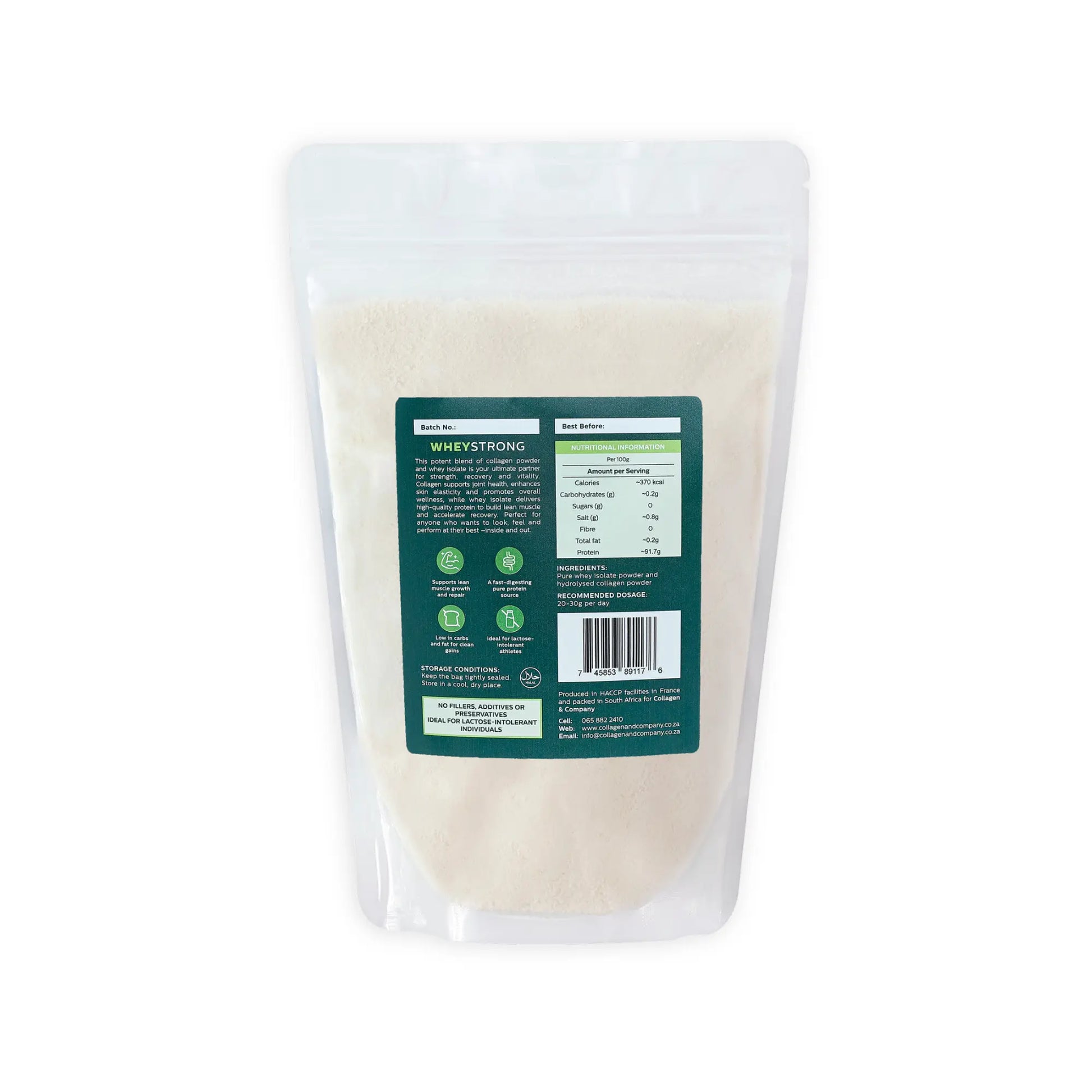 Whey Strong Collagen4Africa