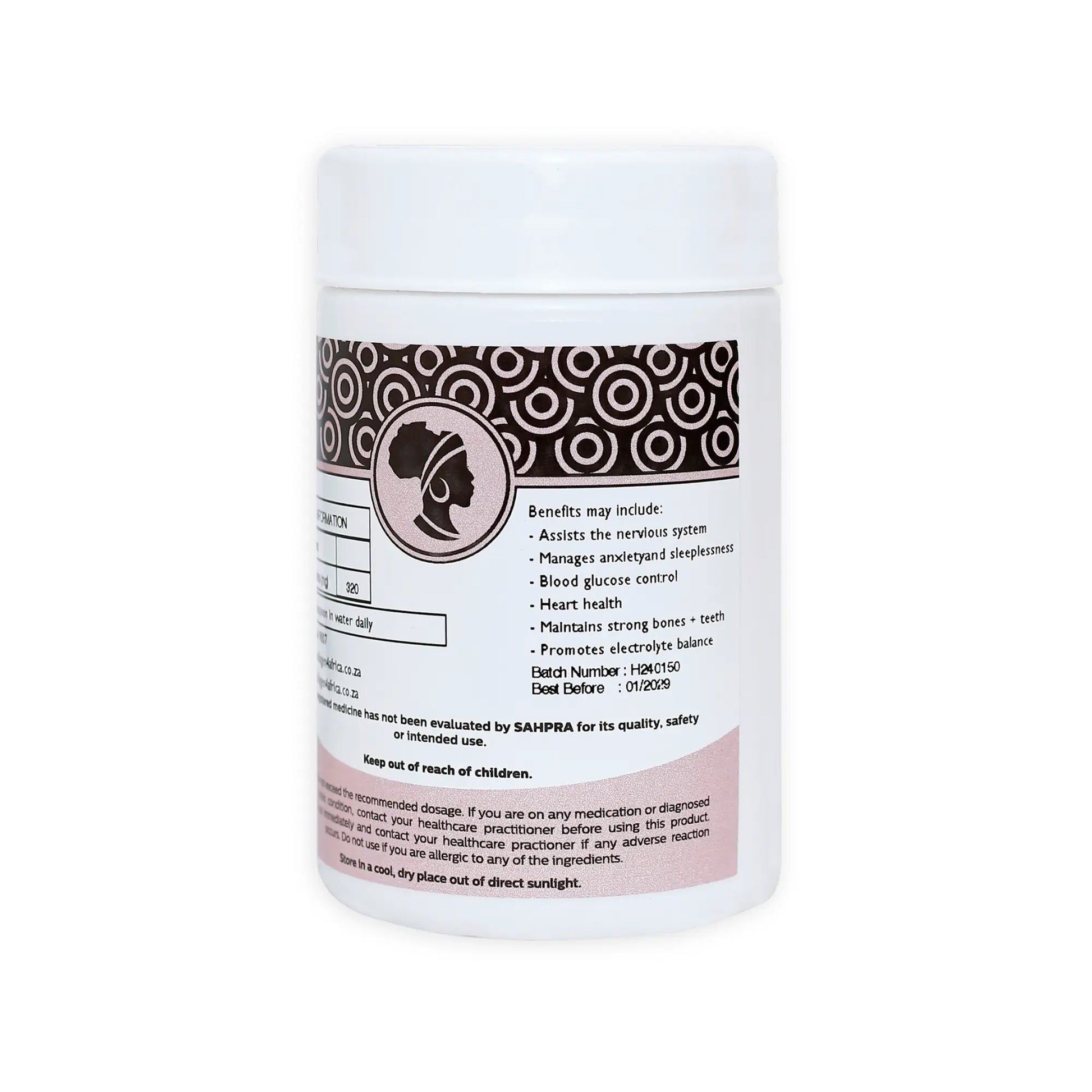 Magnesium Citrate Starter Tub 100g Collagen4Africa