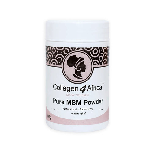 MSM Powder 100g Starter Tub Collagen4Africa
