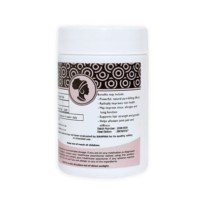 MSM Powder 100g Starter Tub Collagen4Africa