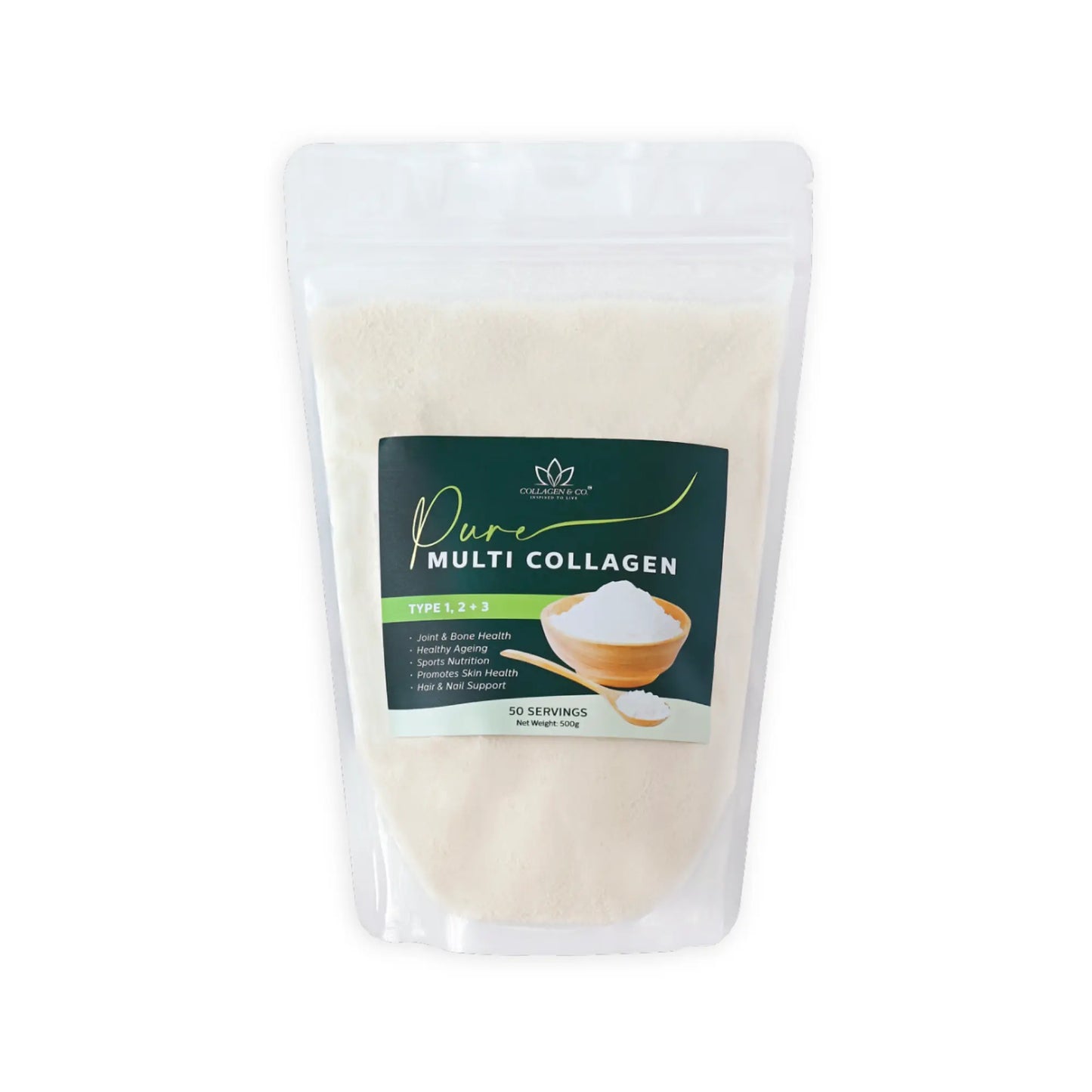 Multi Collagen Pouch 500g Pure Collagen4Africa