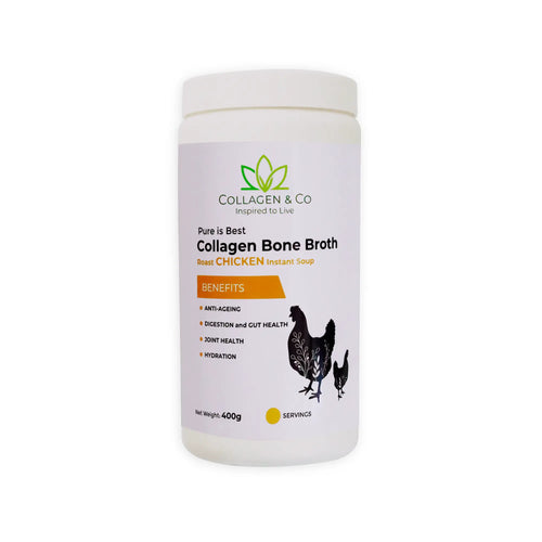 400g Collagen Roasted Chicken Bone Broth Instant Soup Collagen4Africa