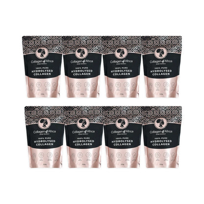 4Kg Pure Hydrolysed Bovine Collagen Powder (8x500g) Collagen4Africa
