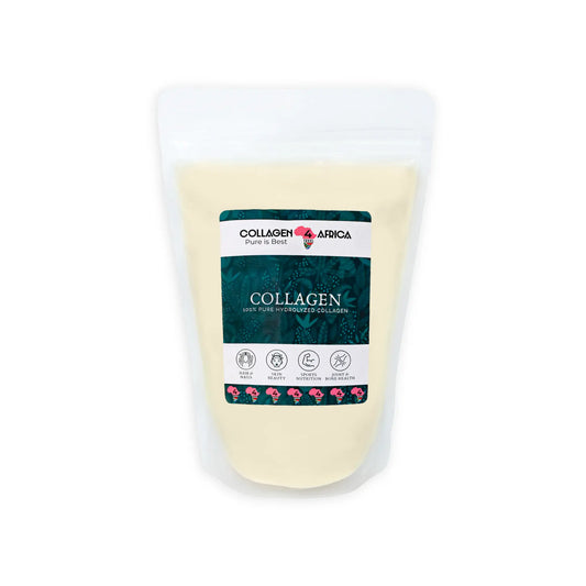 Pure Hydrolysed Fish Collagen powder  – Clear Pouch Collagen4Africa