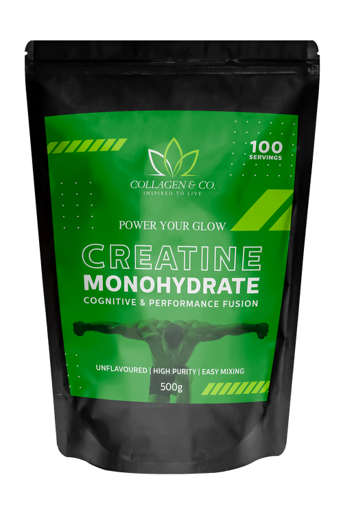 Pure Creatine Monohydrate Powder 500g Collagen4Africa