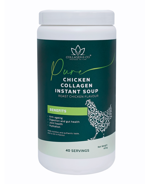 400g Collagen Roasted Chicken Bone Broth Instant Soup Collagen4Africa
