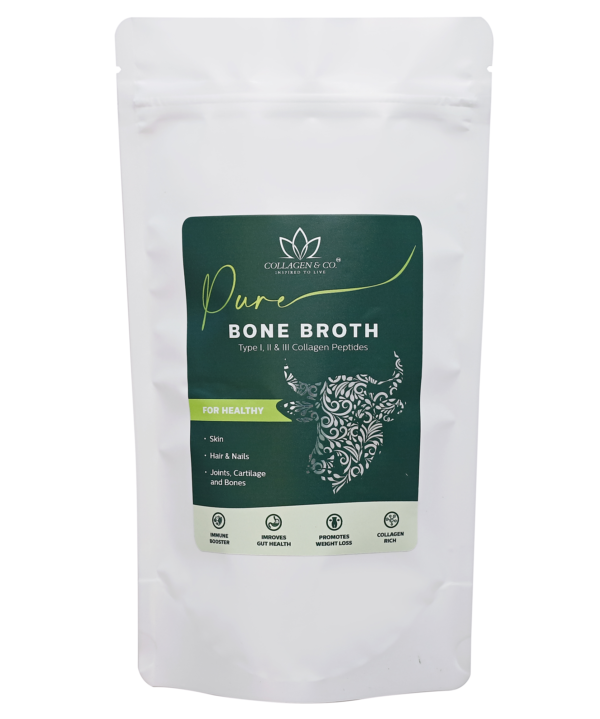 250g White Pouch Beef Bone Broth