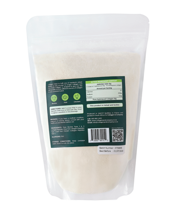Multi Collagen Pouch 500g Pure - Image 2
